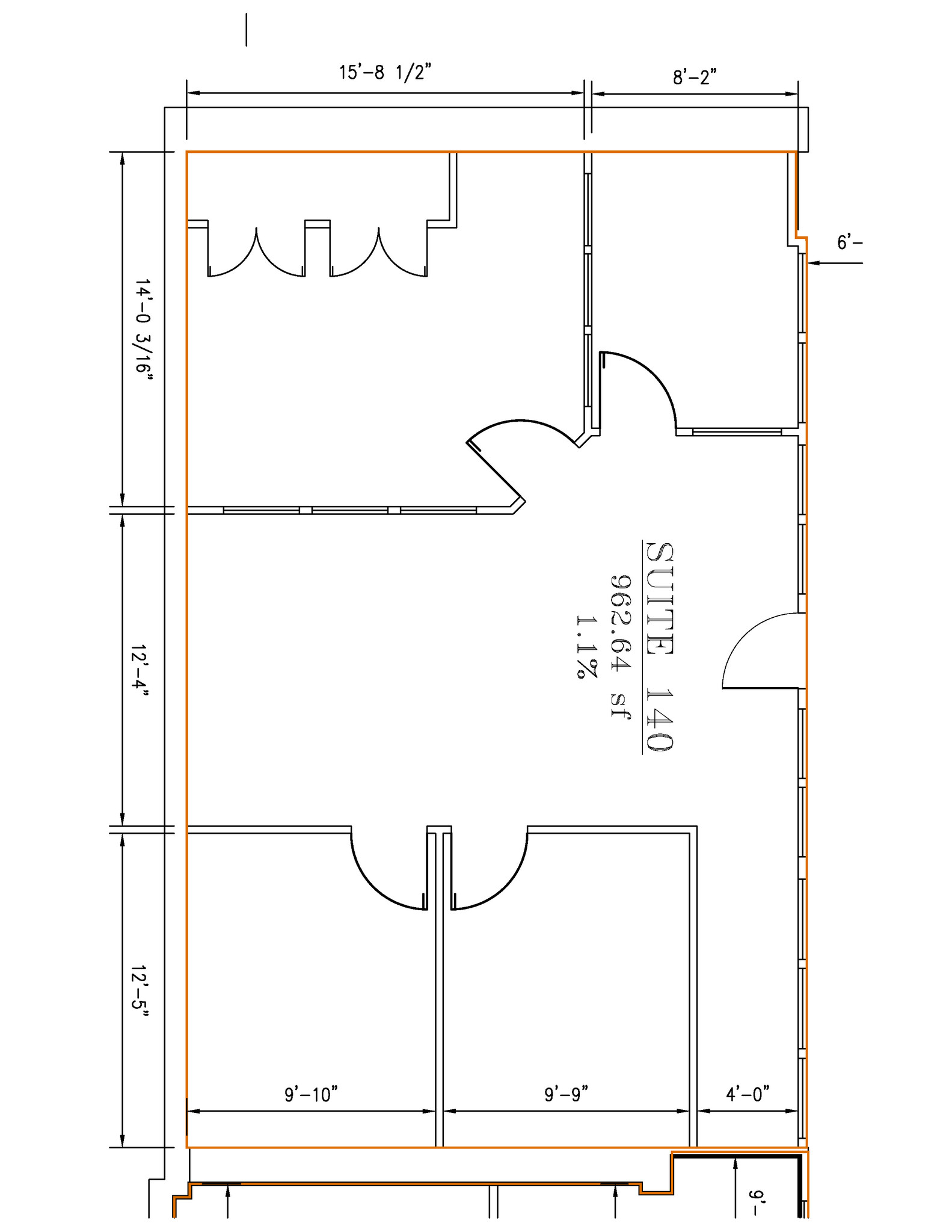 101 W Kirkwood Ave, Bloomington, IN en alquiler Plano del sitio- Imagen 1 de 10