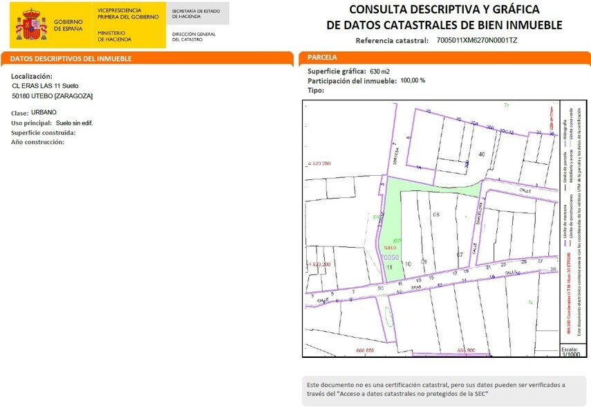 Terreno en Utebo en venta - Foto del edificio - Imagen 3 de 18