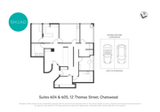 Suite 604 & 605 Floor Plan