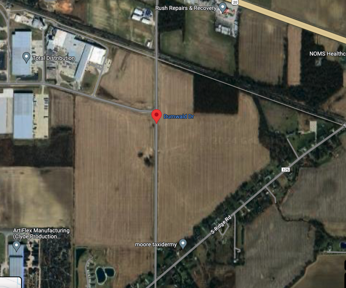 1766 County Road 260, Clyde, OH en venta - Vista aérea - Imagen 3 de 5