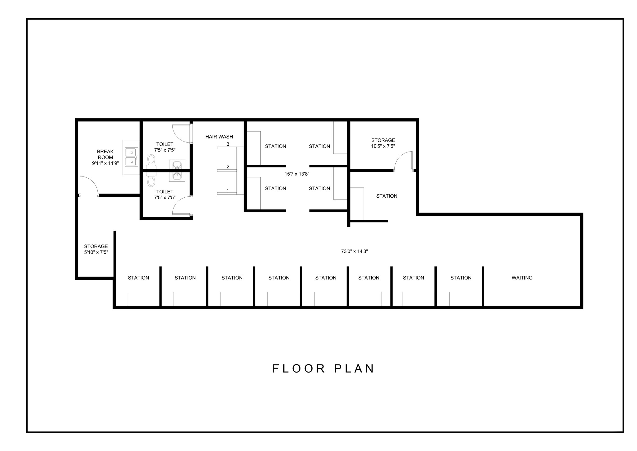 320 N Nellis Blvd, Las Vegas, NV en alquiler Plano de la planta- Imagen 1 de 12