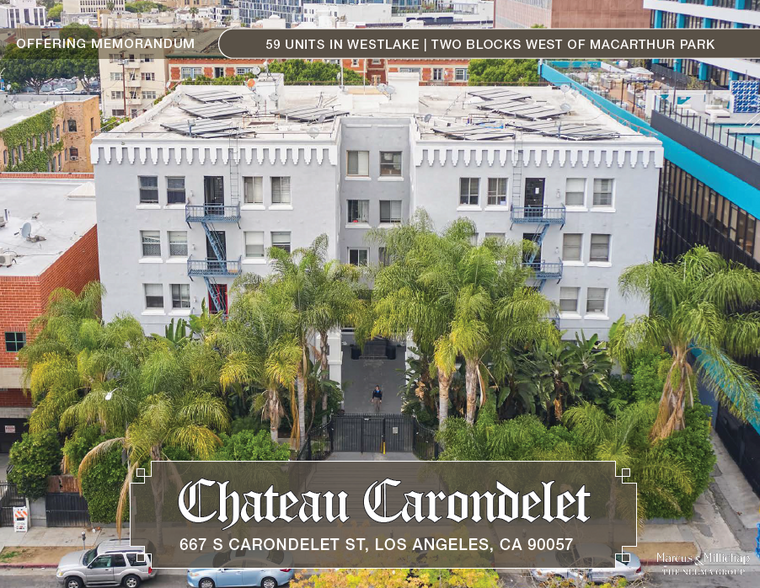 667 S Carondelet, Los Angeles, CA en venta - Foto del edificio - Imagen 1 de 4