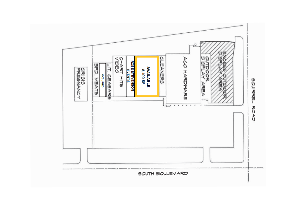 3215-3271 South Blvd, Auburn Hills, MI en alquiler Plano del sitio- Imagen 1 de 1