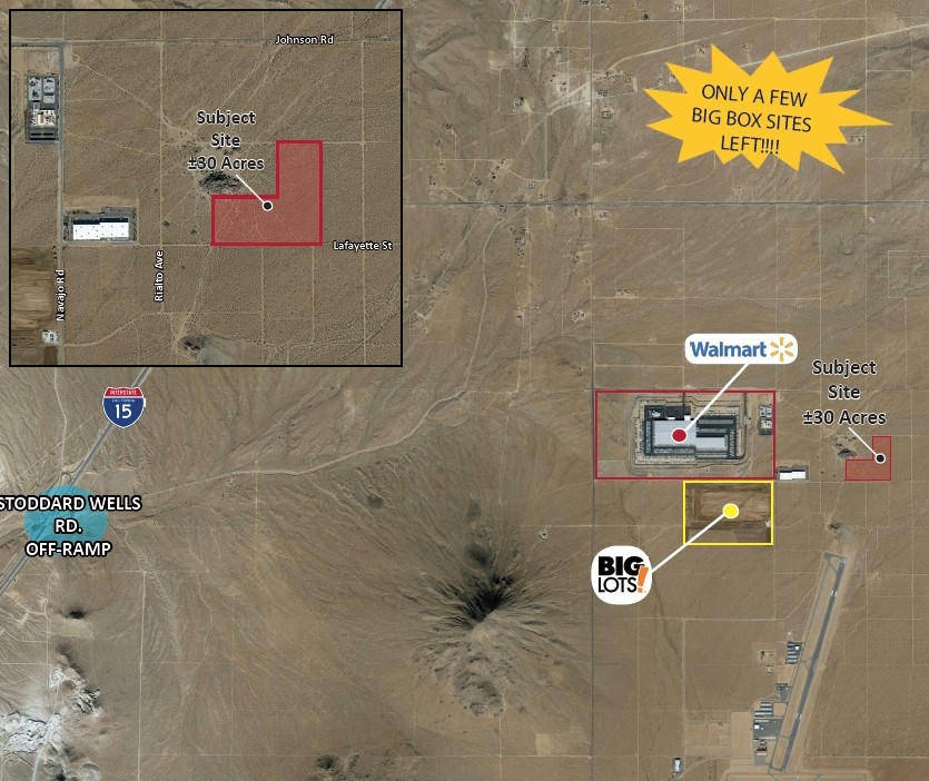 30 Acres Lafayette St & Navajo Rd, Apple Valley, CA en venta Foto del edificio- Imagen 1 de 3