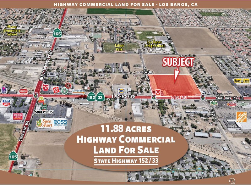 HWY 152, Los Banos, CA en venta - Foto principal - Imagen 1 de 2