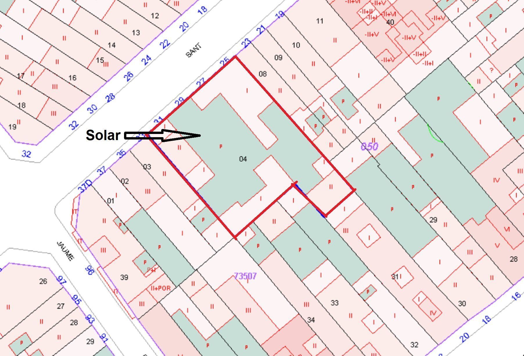 Carrer de Sant Manuel, 25, Vila-real, Castellón en venta Plano de la planta- Imagen 1 de 6