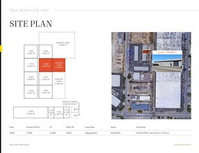 1050-1080 Marietta Way, Sparks, NV en alquiler Plano de la planta- Imagen 2 de 4