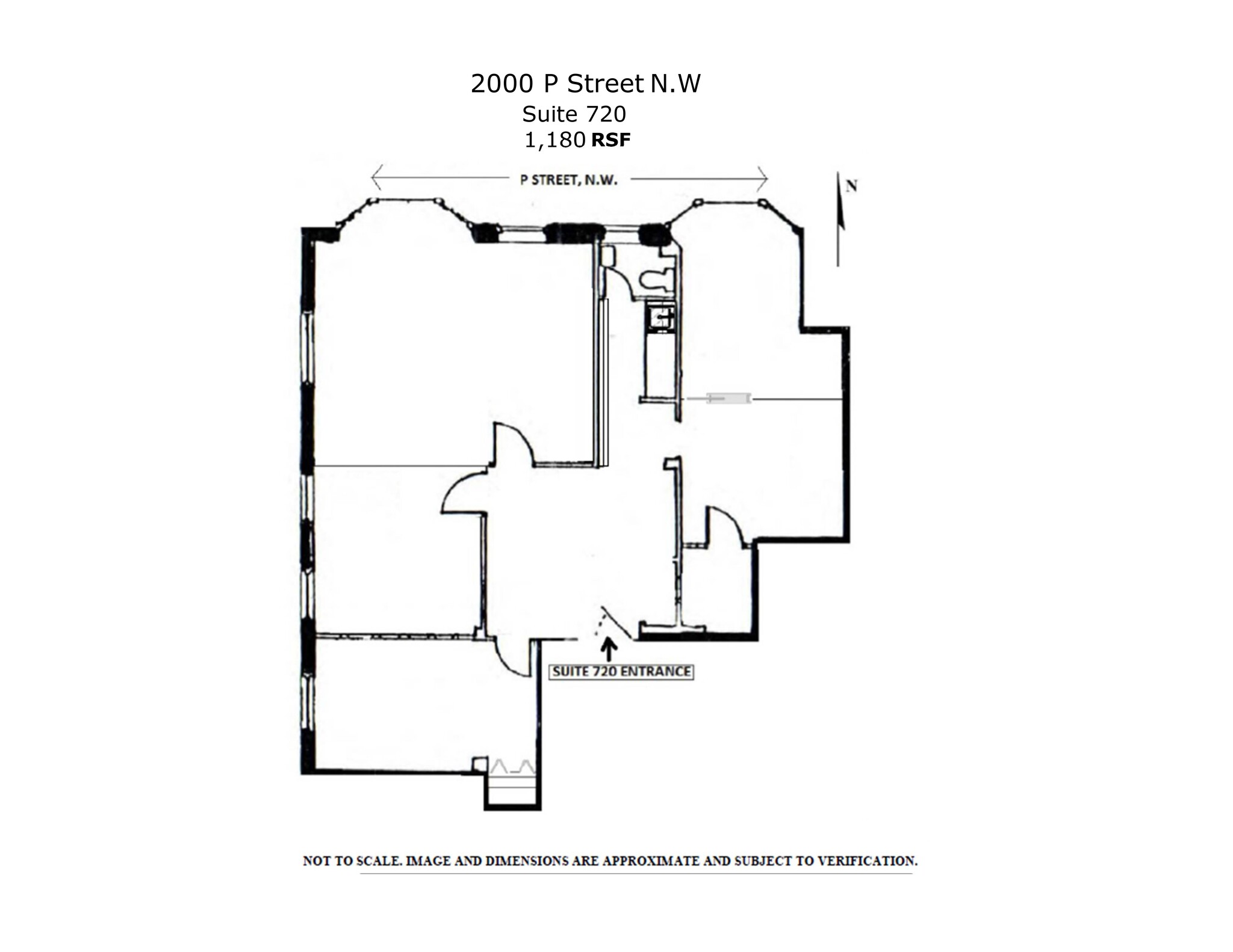 2000 P St NW, Washington, DC en alquiler Plano del sitio- Imagen 1 de 1