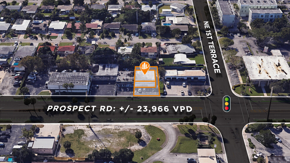 180-186 E Prospect Rd, Oakland Park, FL en venta - Foto del edificio - Imagen 3 de 12