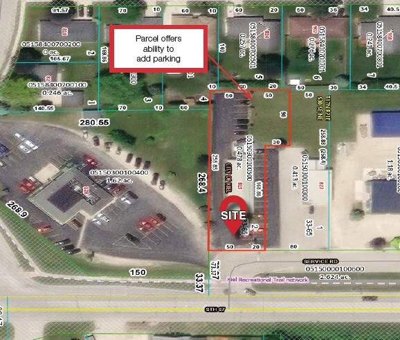 819 Service Rd, Kiel, WI en venta - Foto del edificio - Imagen 2 de 15