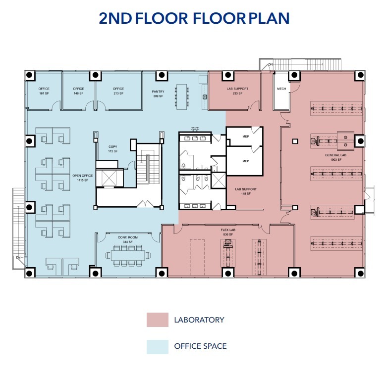 9920 Medical Center Dr, Rockville, MD en alquiler Plano de la planta- Imagen 1 de 1