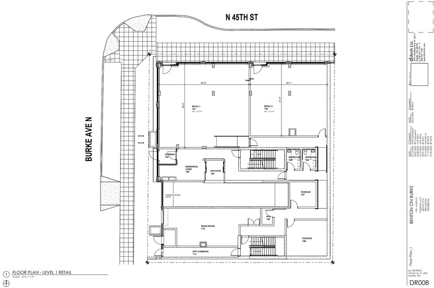 1901 N 45th St, Seattle, WA en alquiler - Plano de la planta - Imagen 2 de 3