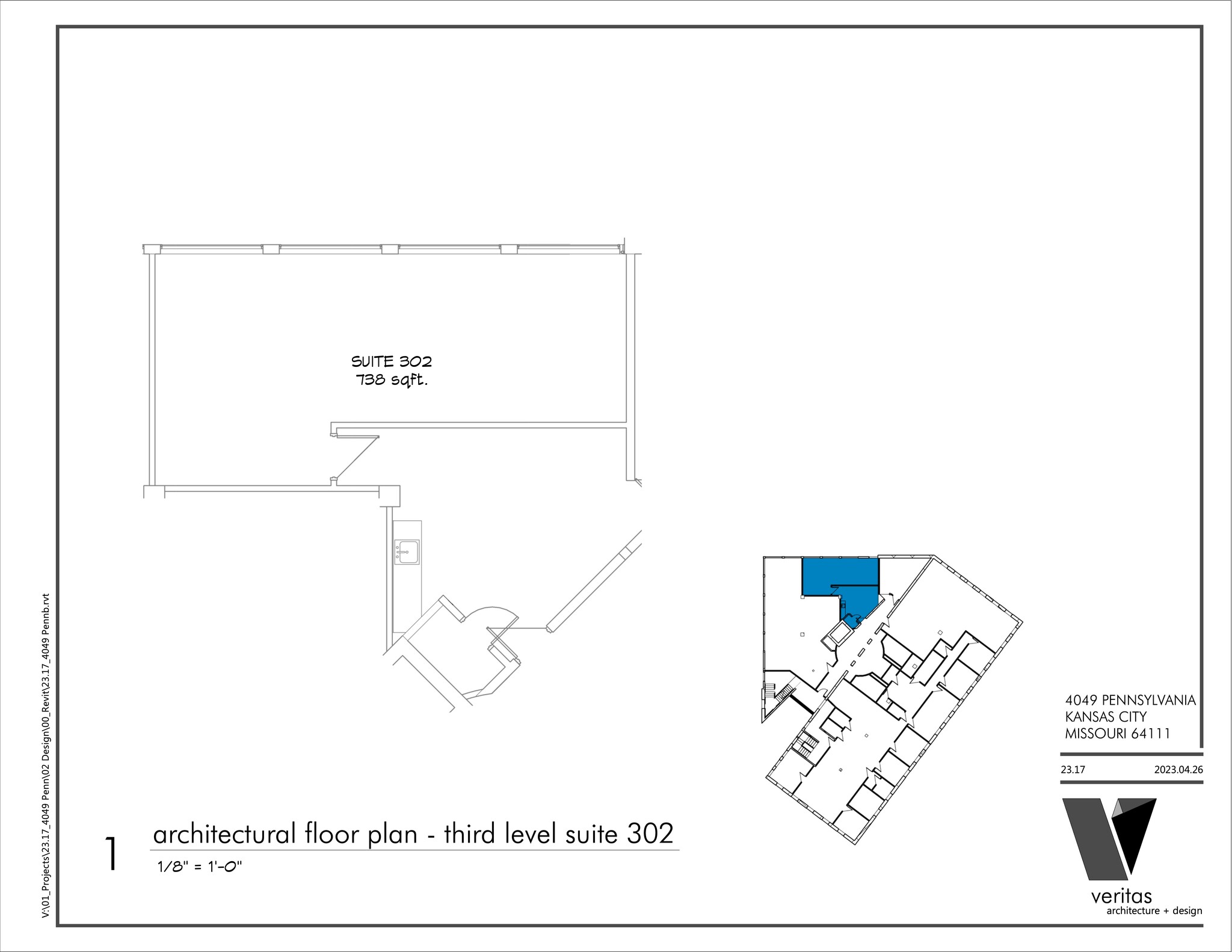 4049 Pennsylvania Ave, Kansas City, MO en alquiler Plano del sitio- Imagen 1 de 1