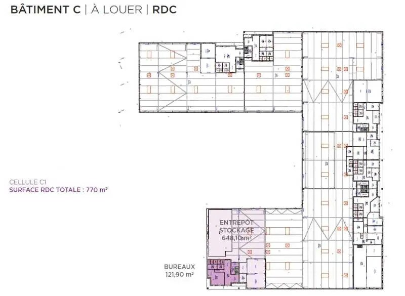 1 Rue Jean Mermoz, Gonesse en alquiler Plano de la planta- Imagen 1 de 2