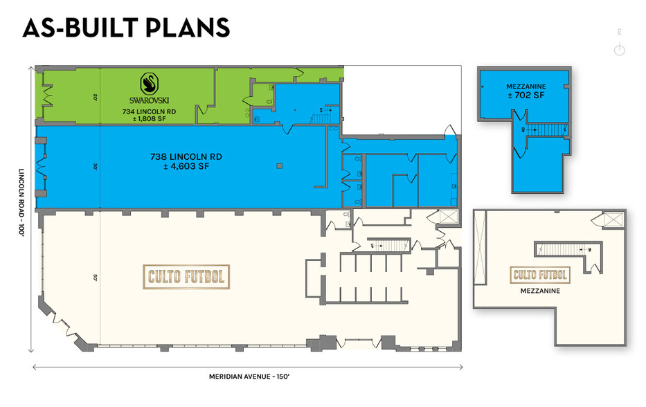 734-744 Lincoln Rd, Miami Beach, FL en alquiler - Plano del sitio - Imagen 3 de 4