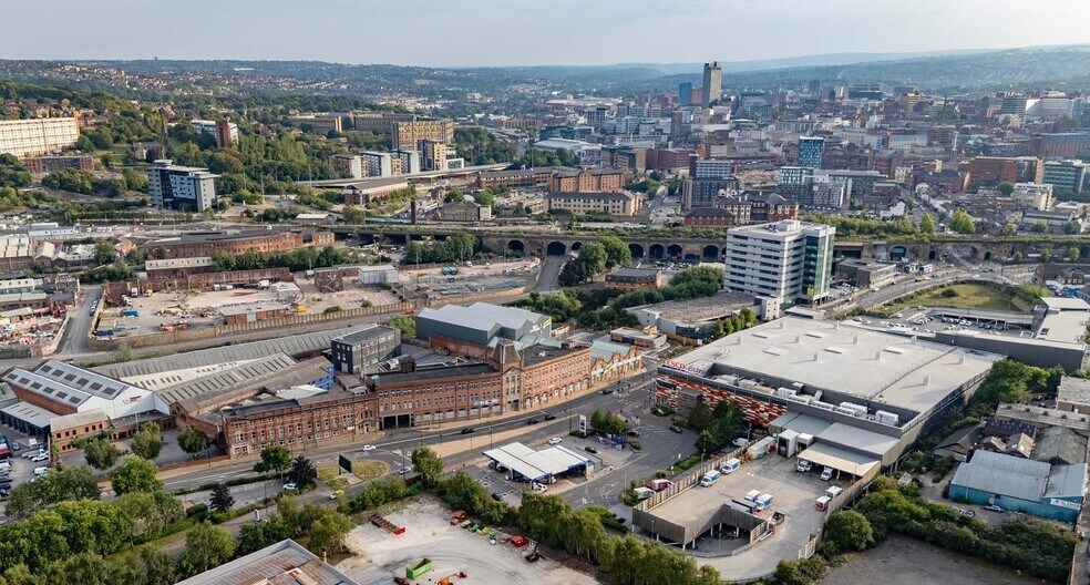 Savile St, Sheffield en venta - Vista aérea - Imagen 2 de 3