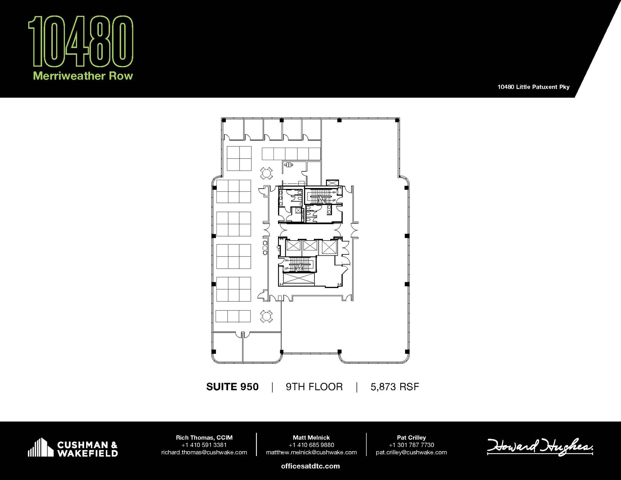 10480 Little Patuxent Pky, Columbia, MD en alquiler Plano de la planta- Imagen 1 de 1