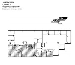 1 Overlook Pt, Lincolnshire, IL en alquiler Plano de la planta- Imagen 2 de 2