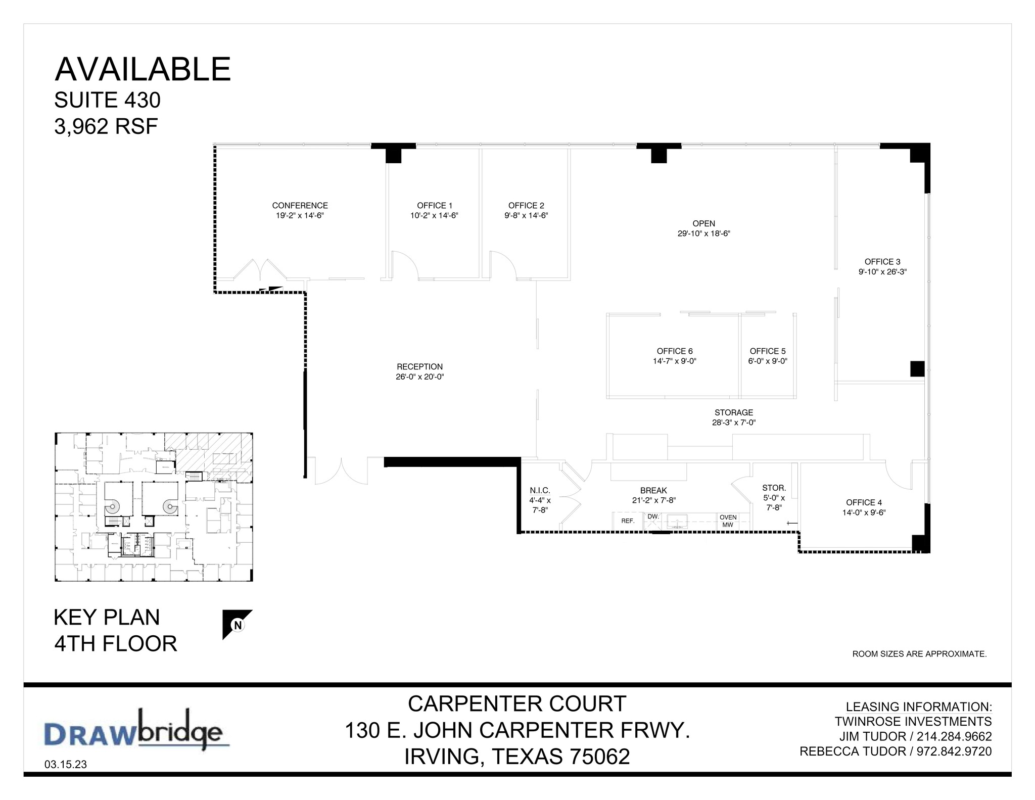 130 E John Carpenter Fwy, Irving, TX en alquiler Plano del sitio- Imagen 1 de 5