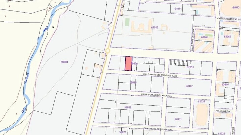 Jardines 2/1 el Soto 1, 2, Ávila, Ávila en venta - Plano de solar - Imagen 3 de 3