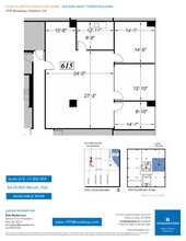 1970 Broadway, Oakland, CA en alquiler Plano de la planta- Imagen 1 de 1