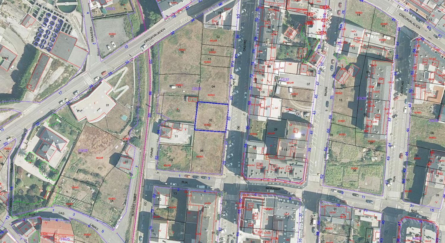 Rúa Rosalía de Castro, Burela, Lugo en venta Plano de la planta- Imagen 1 de 13