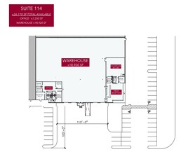 1500 Luna Rd, Carrollton, TX en alquiler Plano de la planta- Imagen 1 de 1