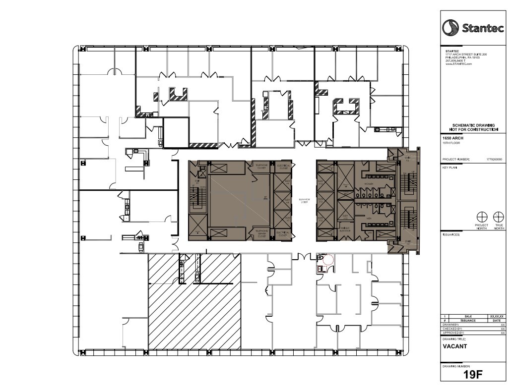 1650 Arch St, Philadelphia, PA en alquiler Plano de la planta- Imagen 1 de 1