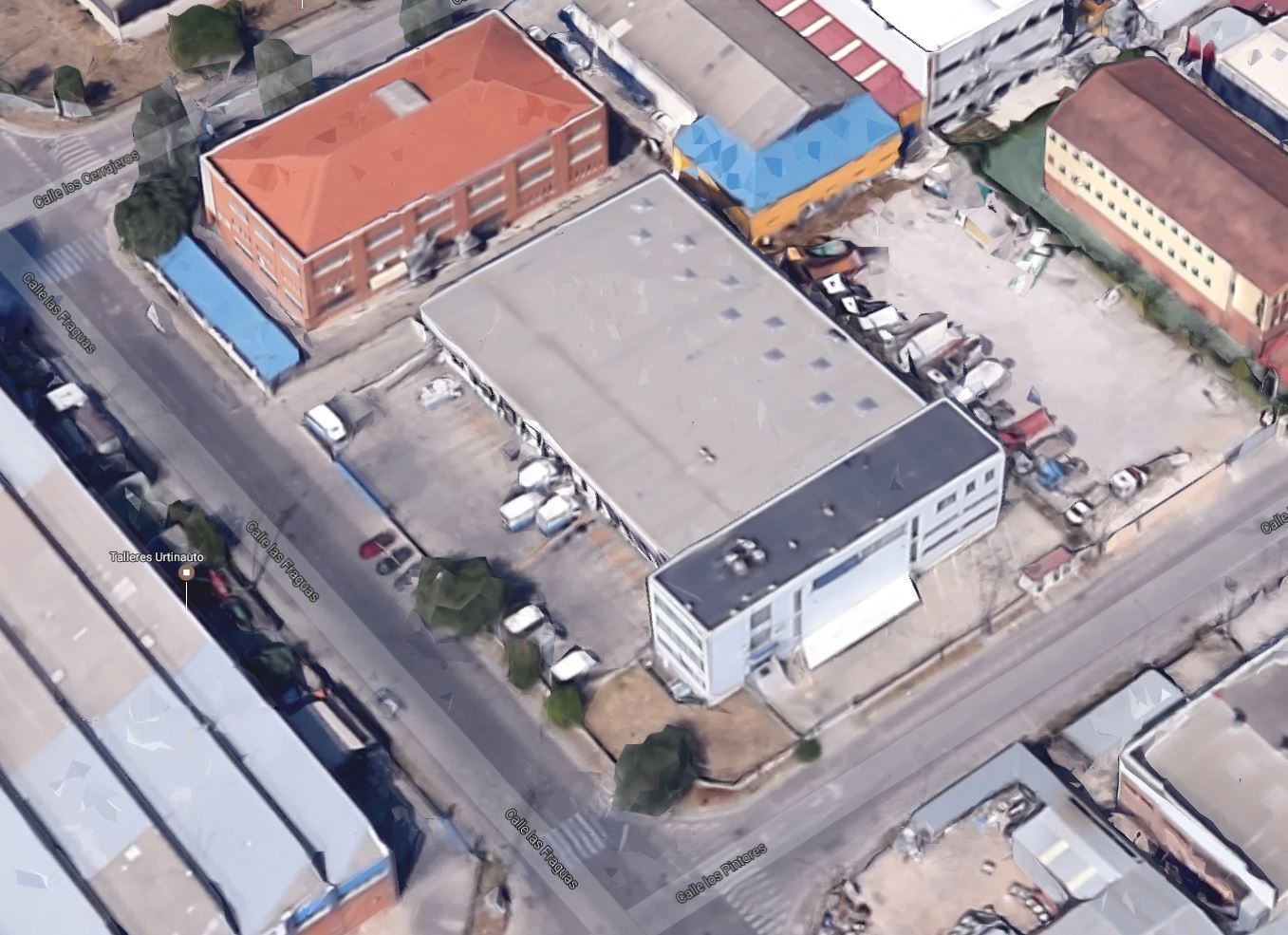 Nave en Alcorcón, Madrid en alquiler Vista aérea- Imagen 1 de 9