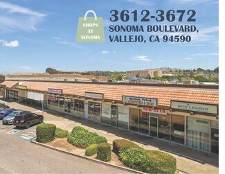 Más detalles de 3612-3672 Sonoma Blvd, Vallejo, CA - Local en venta