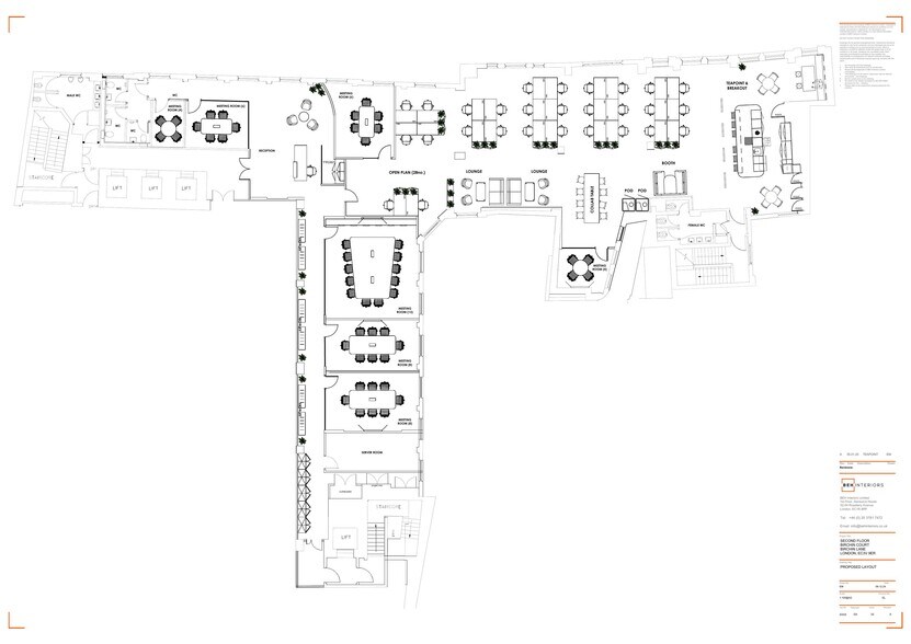 20-25 Birchin Ln, London en alquiler - Plano de la planta - Imagen 1 de 2