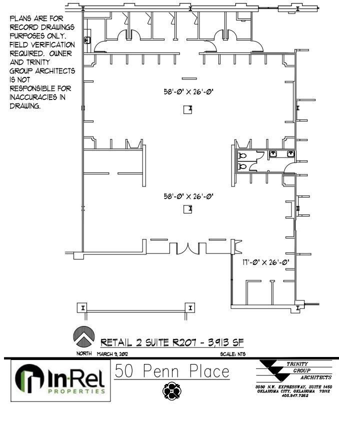 1900 NW Expressway, Oklahoma City, OK en alquiler Plano de la planta- Imagen 1 de 1