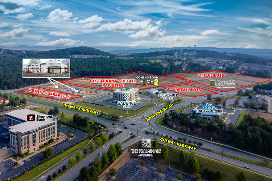 Rahling Road and Chenal Valley Drive, Little Rock, AR en venta - Foto del edificio - Imagen 3 de 5