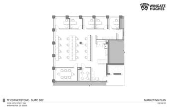 1156 15th St NW, Washington, DC en alquiler Plano de la planta- Imagen 1 de 1
