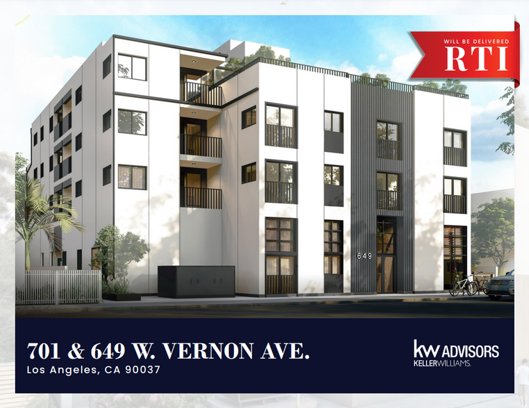 649-701 W Vernon Ave, Los Angeles, CA en venta - Foto del edificio - Imagen 2 de 4