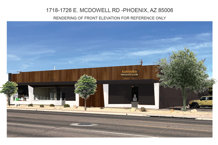 1720 E McDowell Rd, Phoenix, AZ en alquiler - Foto del edificio - Imagen 2 de 8