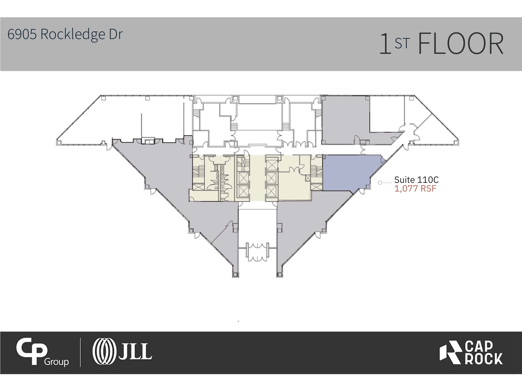 6903 Rockledge Dr, Bethesda, MD en alquiler Plano de la planta- Imagen 1 de 1