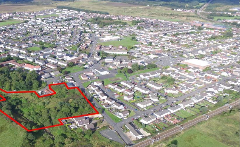 Woodhall Rd, Wishaw en venta - Vista aérea - Imagen 1 de 2