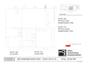 1095 Windward Ridge Pky, Alpharetta, GA en alquiler Plano del sitio- Imagen 1 de 1