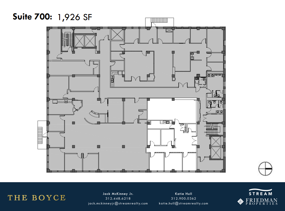 500 N Dearborn St, Chicago, IL en alquiler Plano de la planta- Imagen 1 de 1