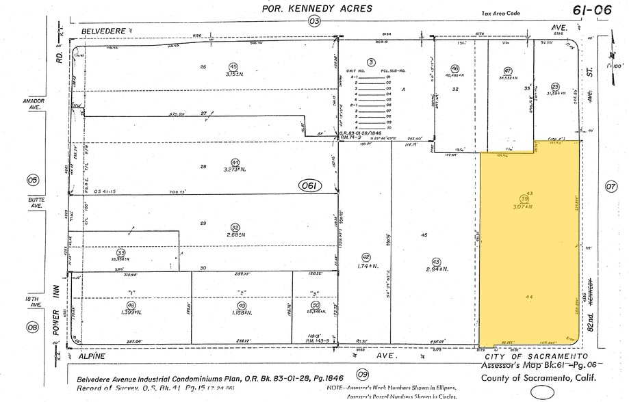 4300 82nd St, Sacramento, CA en alquiler - Plano de solar - Imagen 2 de 9