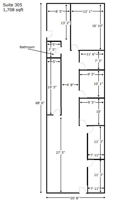 3633 W Lake Ave, Glenview, IL en alquiler Plano de la planta- Imagen 1 de 1