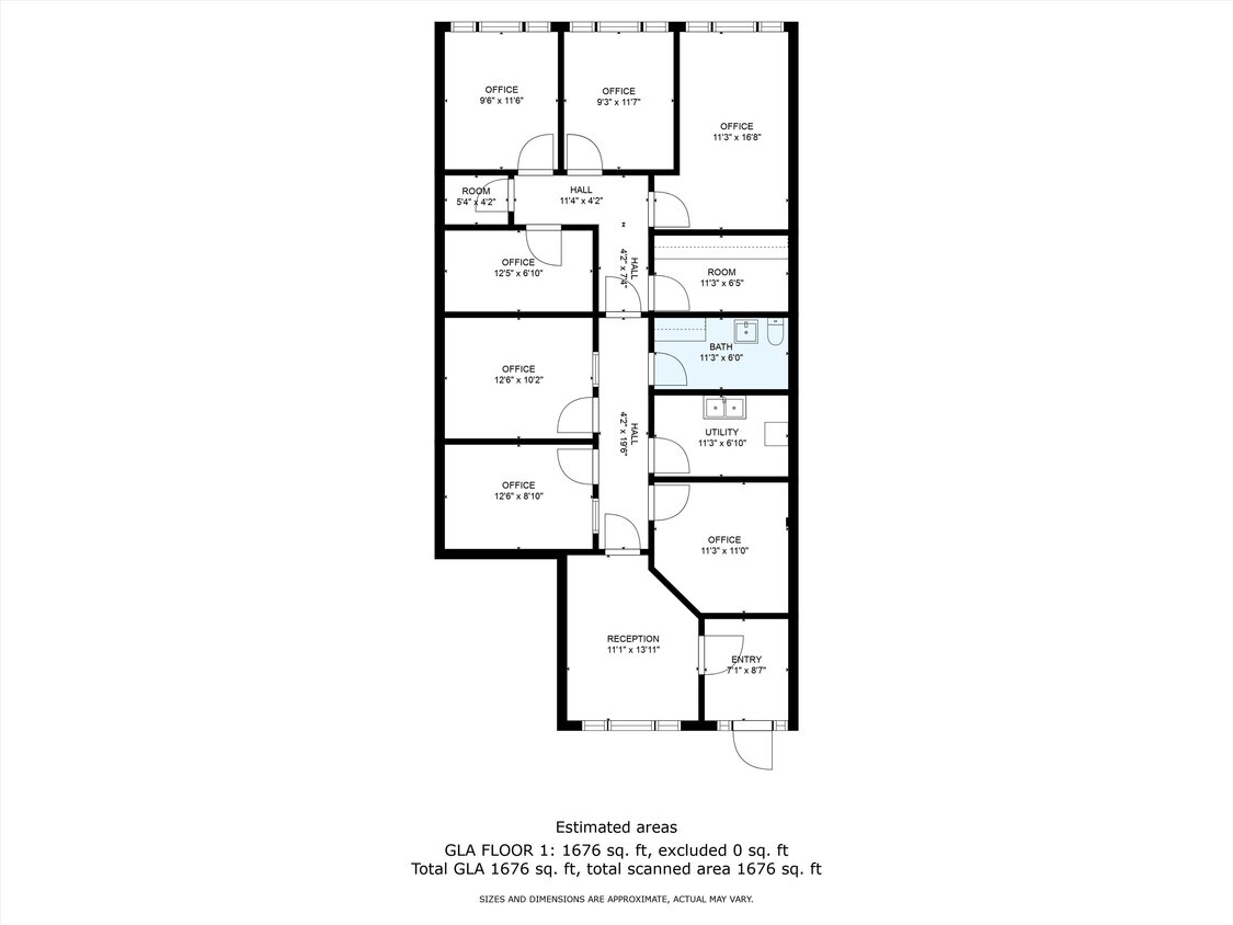 1 E Waldo Blvd, Manitowoc, WI en alquiler Plano de la planta- Imagen 1 de 1