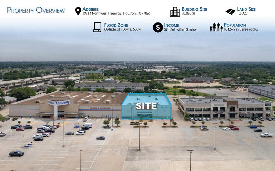 19714 Northwest Fwy, Jersey Village, TX en alquiler - Foto del edificio - Imagen 2 de 4