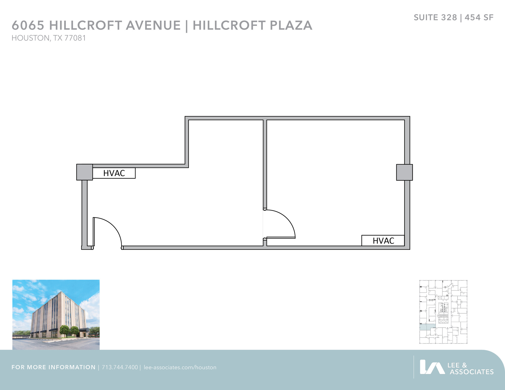 6065 Hillcroft Ave, Houston, TX en alquiler Plano de la planta- Imagen 1 de 1