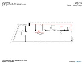 1112 W Pender St, Vancouver, BC en alquiler Plano del sitio- Imagen 1 de 4