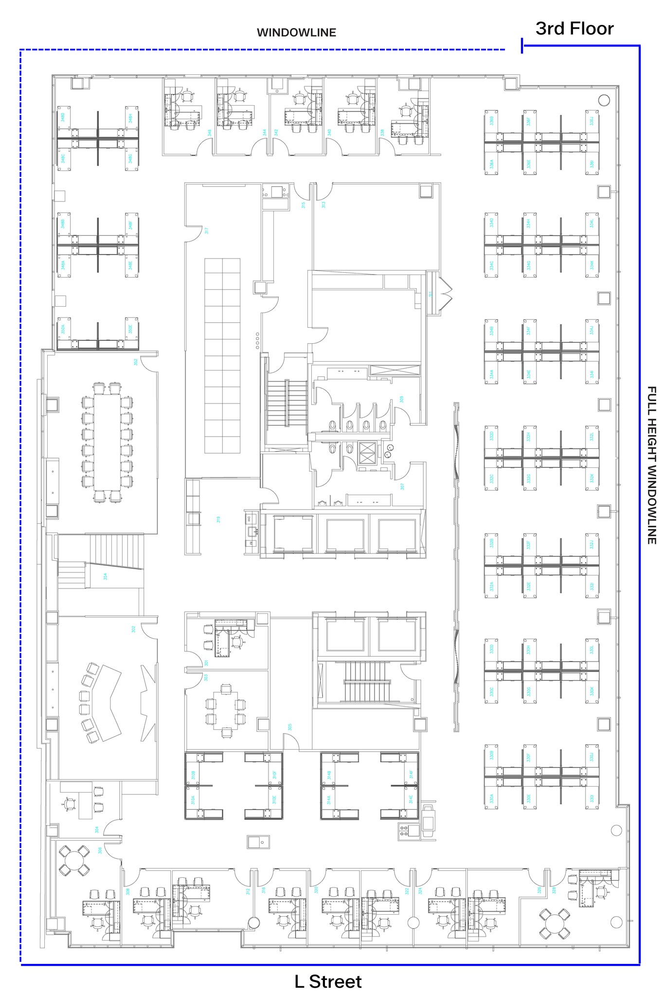 1331 L St NW, Washington, DC en alquiler Plano de la planta- Imagen 1 de 1