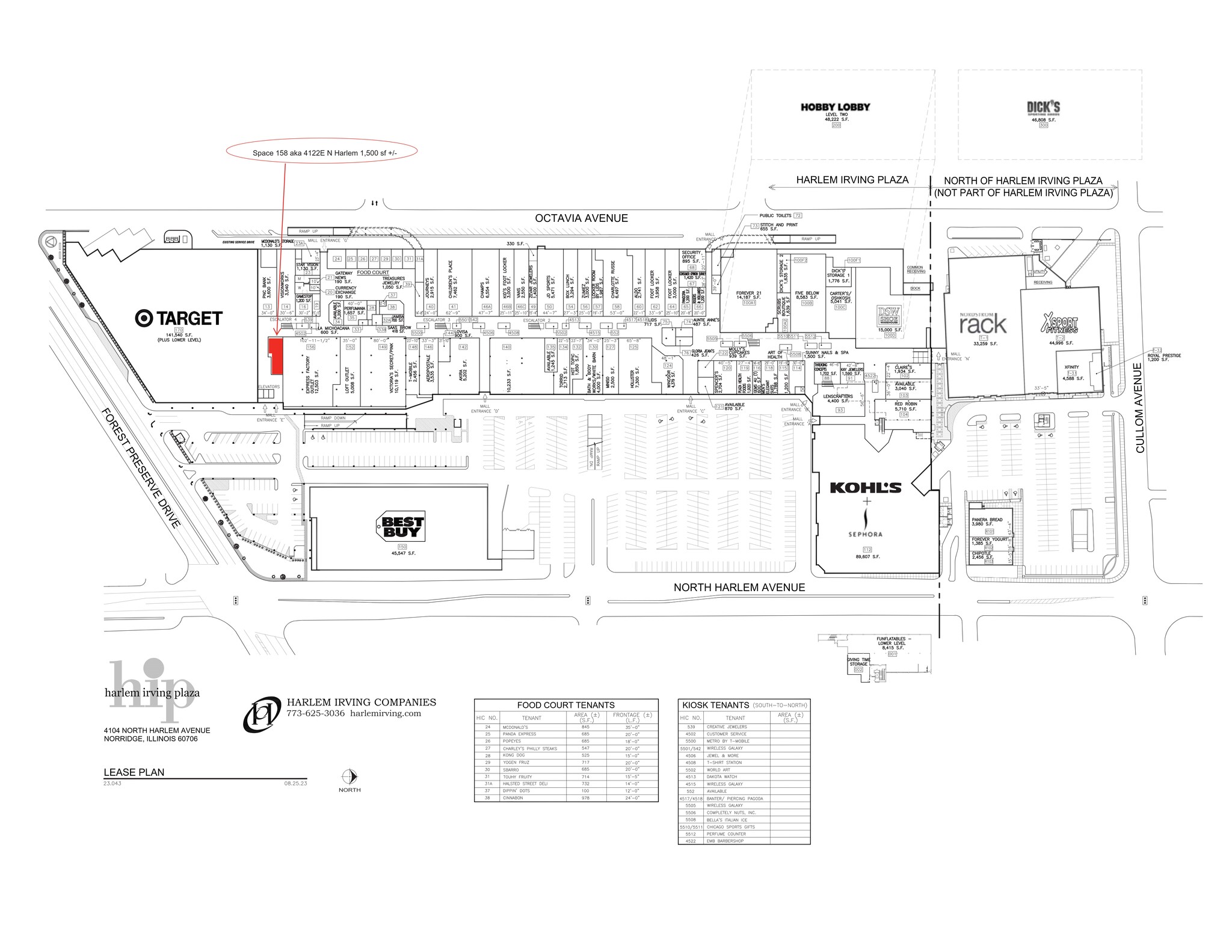 4104 N Harlem Ave, Norridge, IL en alquiler Plano del sitio- Imagen 1 de 1