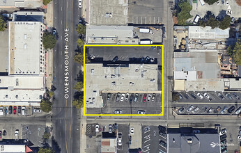 7220-7222 Owensmouth Ave, Canoga Park, CA - VISTA AÉREA  vista de mapa