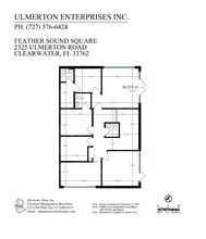 2325 Ulmerton Rd, Clearwater, FL en alquiler Plano de la planta- Imagen 1 de 1